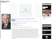 Tablet Screenshot of bobfranken.tv